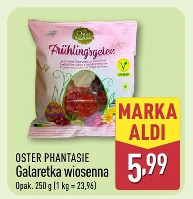 Galaretka wiosenna promocja w Aldi