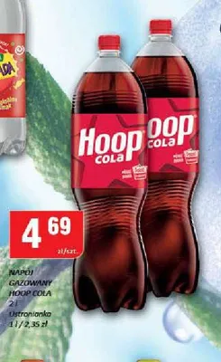 Napój gazowany Hoop Cola promocja w Chorten