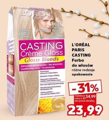 Farba do włosów Casting Creme Gloss różne rodzaje promocja w Kaufland