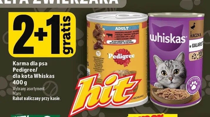Karma dla psa Pedigree promocja w TOPAZ
