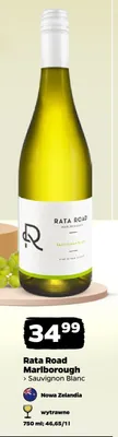 Wino Rata Road Marlborough Sauvignon Blanc wytrawne Nowa Zelandia promocja w Netto