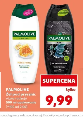 Żel pod prysznic Palmolive Naturals Milk & Honey promocja w Kaufland