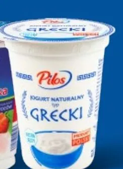 Jogurt naturalny typ grecki Pilos promocja w Lidl