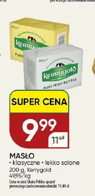 Masło lekko solone Kerrygold promocja w Chata Polska