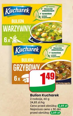 Bulion warzywny promocja w Dino