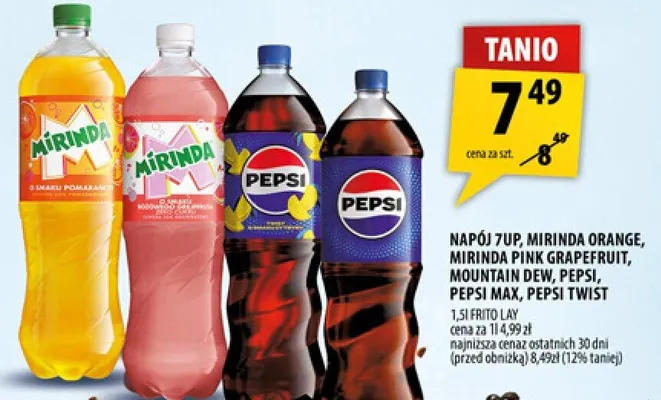 Napój Mirinda Orange promocja w Arhelan