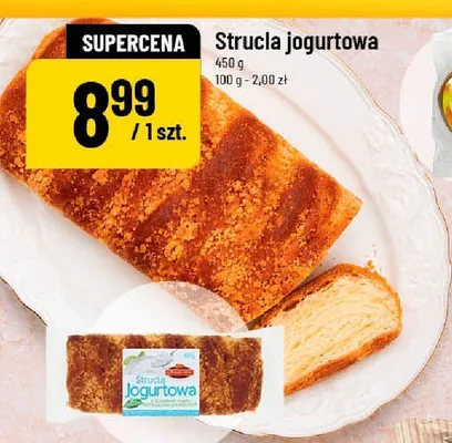 Strucla jogurtowa promocja w POLOmarket