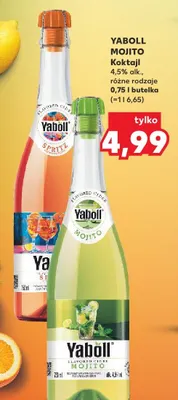 Koktajl Yaboll Spritz 4,5% promocja w Kaufland