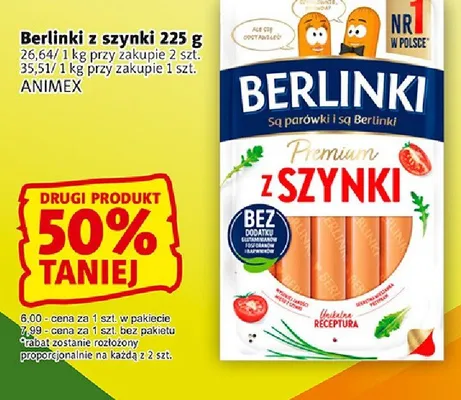 Berlinki z szynki promocja w Prim Market