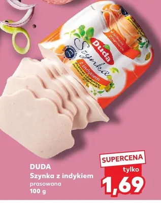 Szynka z indykiem prasowana promocja w Kaufland