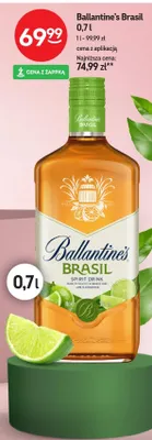 Whisky Brasil 0,7l promocja w Żabka