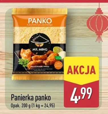 Panierka panko Mr. Ming promocja w Aldi