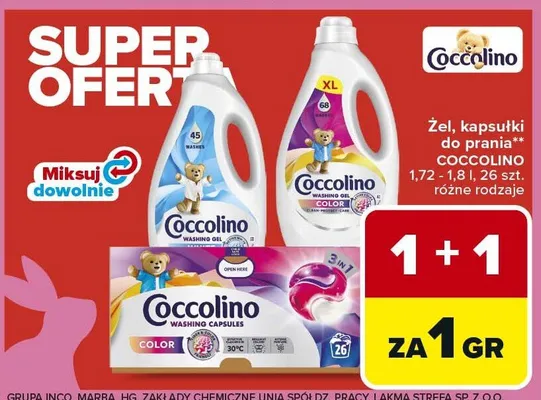 Żel do prania promocja w Carrefour