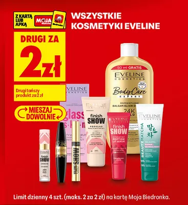 Balsam do ciała Eveline Cosmetics BodyCare Expert 24K Gold promocja w Biedronka