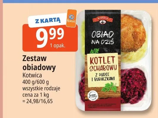 Zestaw obiadowy Kotwica promocja w Leclerc