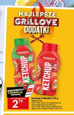 Ketchup Podravka ostry promocja w Twój Market