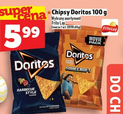 Chipsy Doritos 100g promocja w TOPAZ