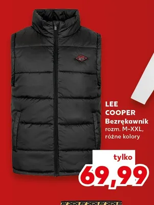 Bezrękawnik Lee Cooper promocja w Kaufland