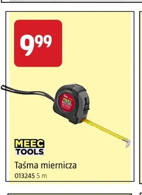 Taśma miernicza 5 m Meec Tools promocja w Jula