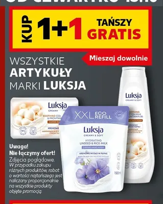 Artykuły marki Luksja promocja w Kaufland