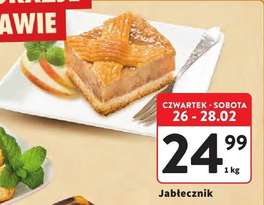 Jabłecznik promocja w Intermarche