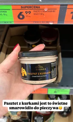 Pasztet z dodatkami mix select promocja w Biedronka