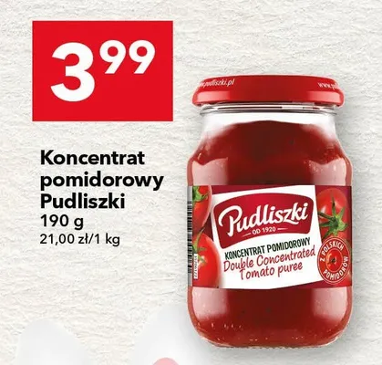 Koncentrat pomidorowy promocja w LEWIATAN