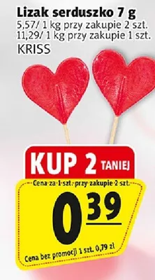 Lizak serduszko promocja w Prim Market