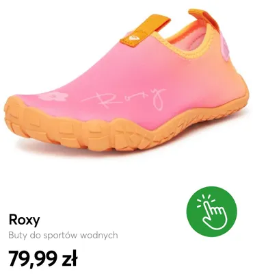 Buty do sportów wodnych Roxy promocja w eobuwie.pl