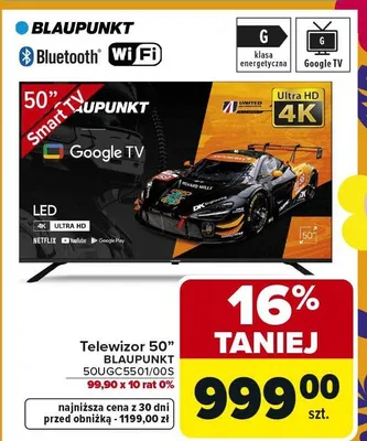 Telewizor 50" promocja w Carrefour