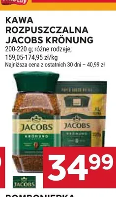 Kawa rozpuszczalna Jacobs Krönung promocja w Stokrotka
