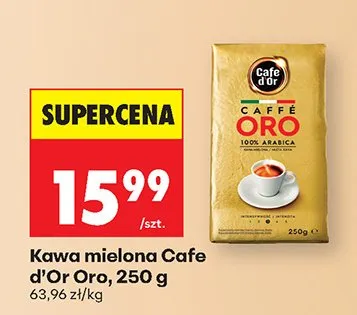 Kawa mielona Cafe Oro promocja w Biedronka