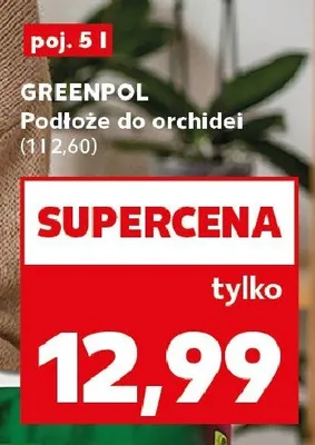 Podłoże do orchidei GREENPOL promocja w Kaufland