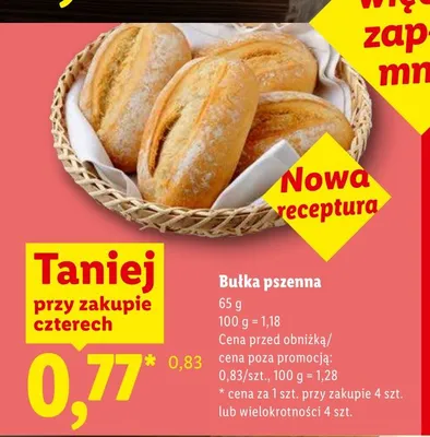 Bułka pszenna promocja w Lidl