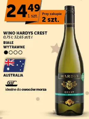 Wino Hardys Crest promocja w ABC