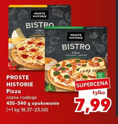 Pizza Bistro z kurczakiem i szpinakiem Proste Historie promocja w Kaufland