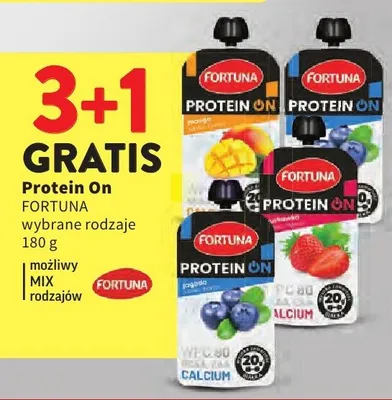 Protein On wybrane rodzaje promocja w Intermarche