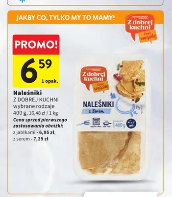 Naleśniki z serem Z dobrej kuchni promocja w Intermarche