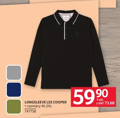 Longsleeve Lee Cooper promocja w Selgros