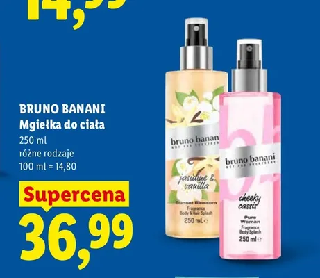 Mgiełka do ciała Bruno Banani promocja w Lidl
