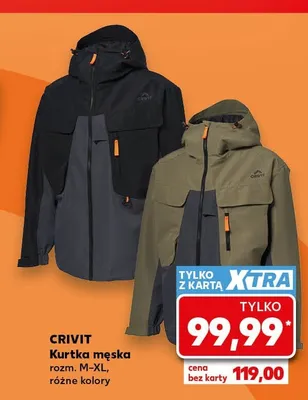 Kurtka męska Crivit promocja w Kaufland