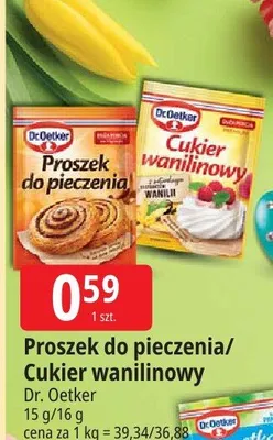 Cukier wanilinowy promocja w Leclerc