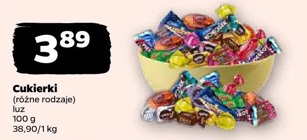 Cukierki luz promocja w Netto