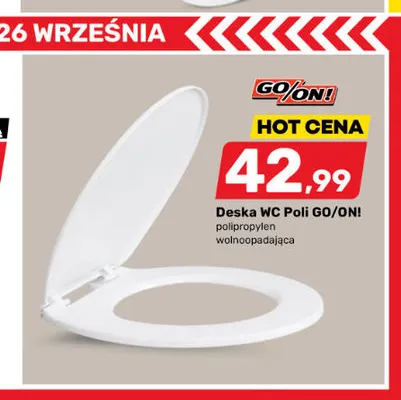 Deska Wc Poli GO/ON! promocja w Bricomarche