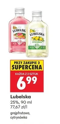 Wódka grejpfrutowa promocja w Biedronka