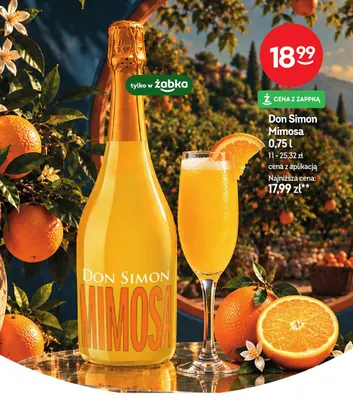 Don Simon Mimosa promocja w Żabka