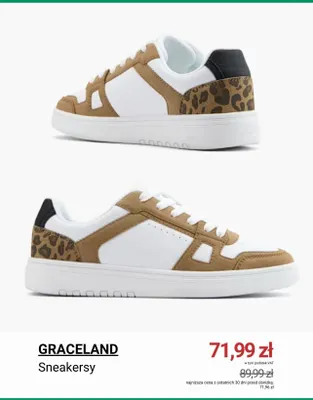 Sneakersy Graceland promocja w Deichmann