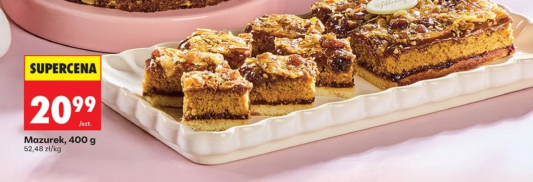Mazurek promocja w Biedronka