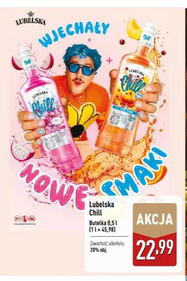 Likier Lubelska Chill Cactus promocja w Aldi
