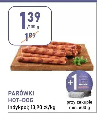 Parówki hot-dog promocja w Stokrotka